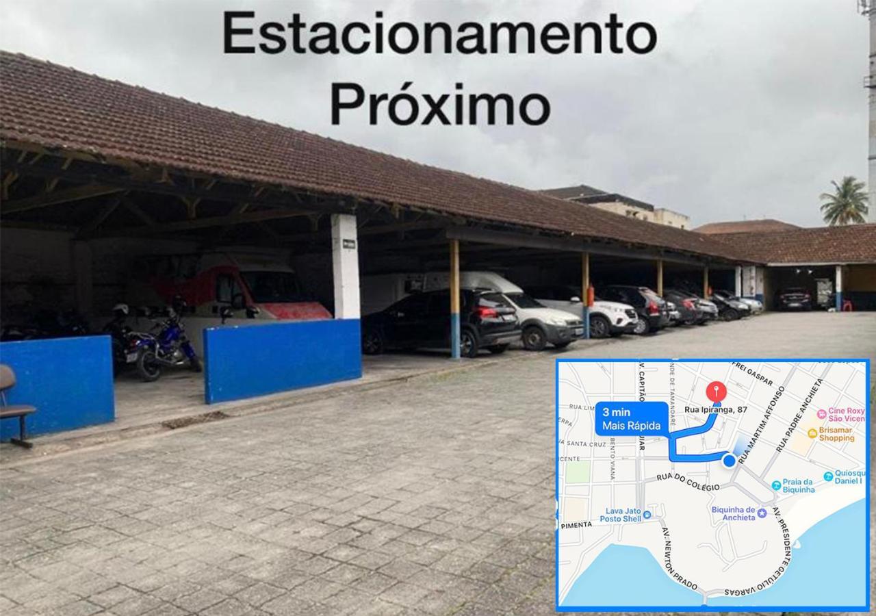 Hotel E Pousada Areia Da Praia São Vicente Buitenkant foto