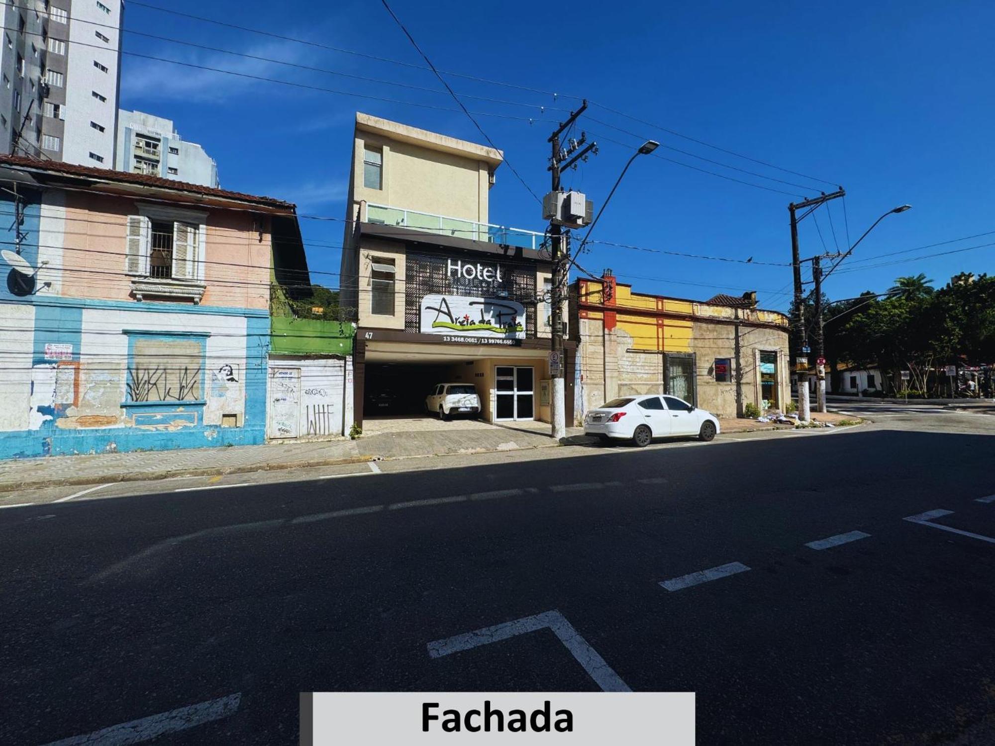Hotel E Pousada Areia Da Praia São Vicente Buitenkant foto